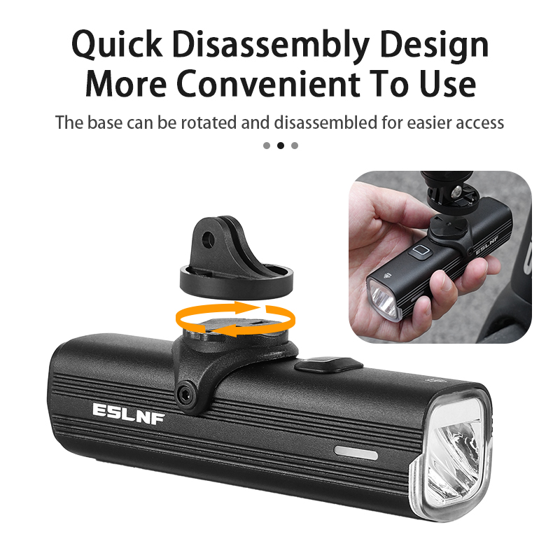 ESLNF Bicycle Headlight 1000 L - Rechargeable Bicycle Headlight 1000 Lumen 评论和价格