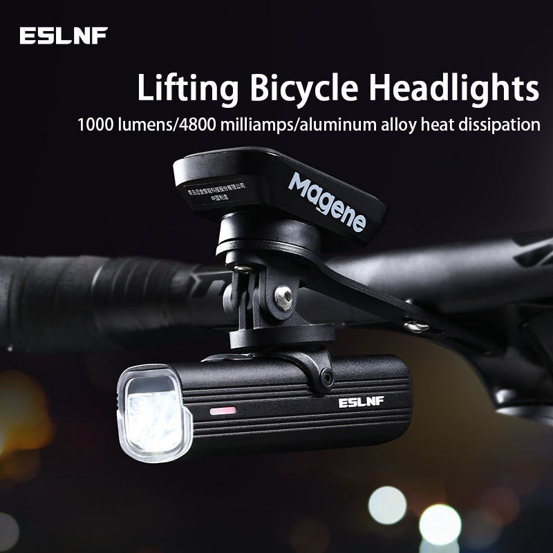 ESLNF Bicycle Headlight 1000 L - Rechargeable Bicycle Headlight 1000 Lumen 评论和价格
