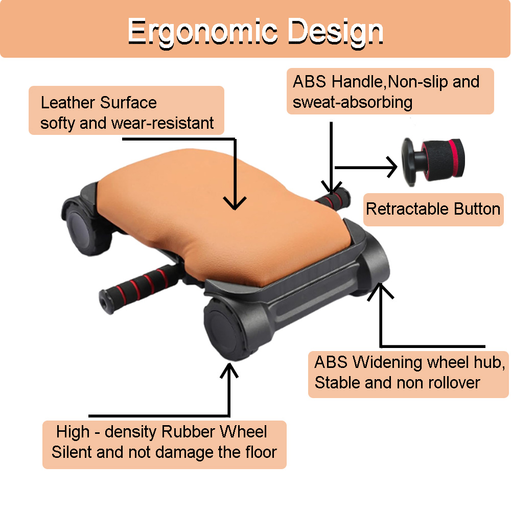 Ab Roller, 4 Wheel Automatic R - Ab Roller Wheel With Elbow Support 评论和价格