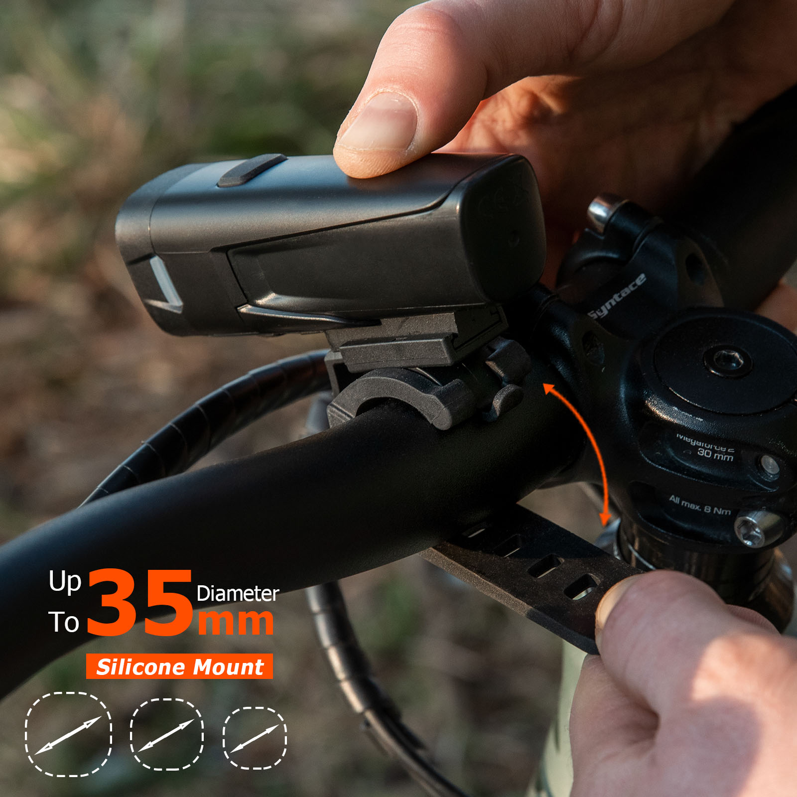 Bicycle Front Light, 1000 Lume - Rechargeable Bicycle Headlight 1000 Lumen 评论和价格