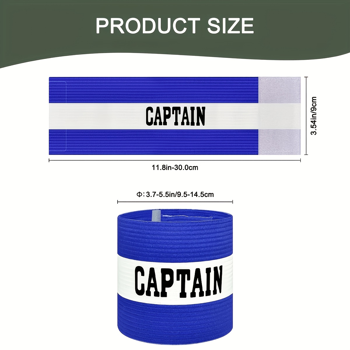 6Pcs Adjustable Captain Armban - Team Sports 评论和价格