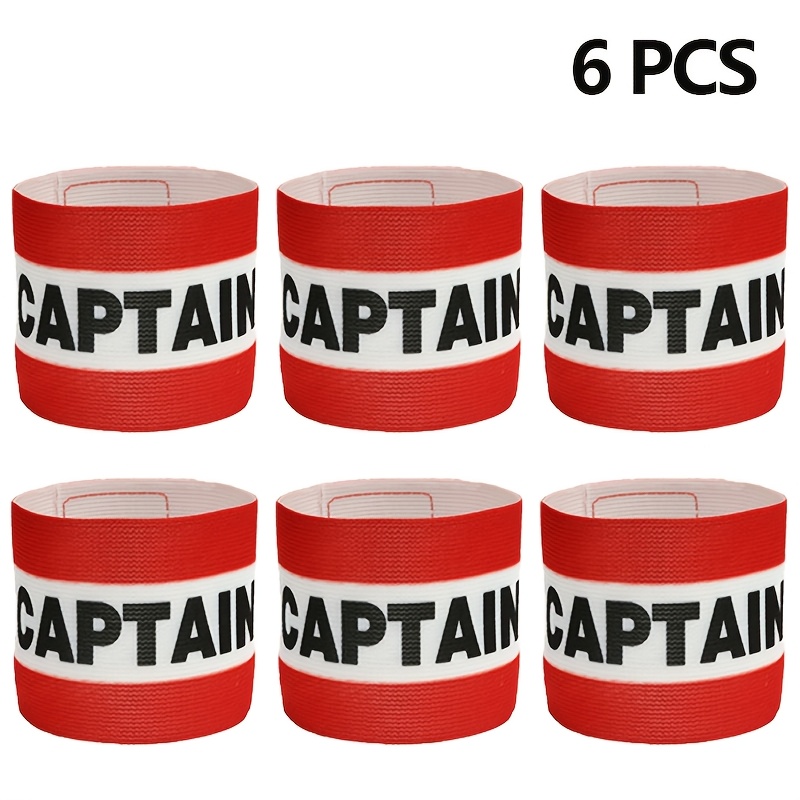 6Pcs Adjustable Captain Armban - Team Sports 评论和价格