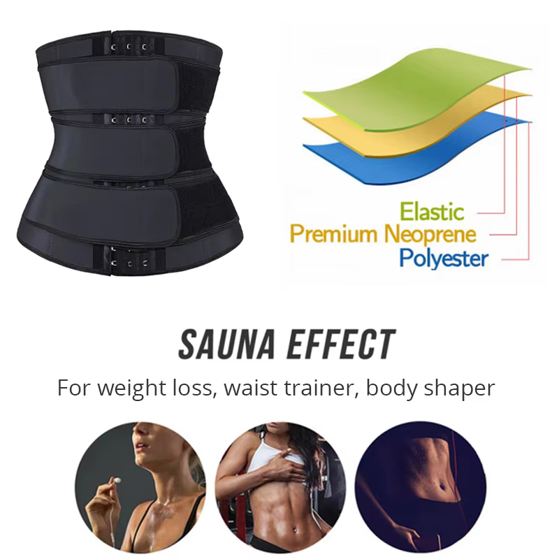 Women's Adjustable Breasted Tu - Sweat Waist Trainer Belt Neoprene 评论和价格