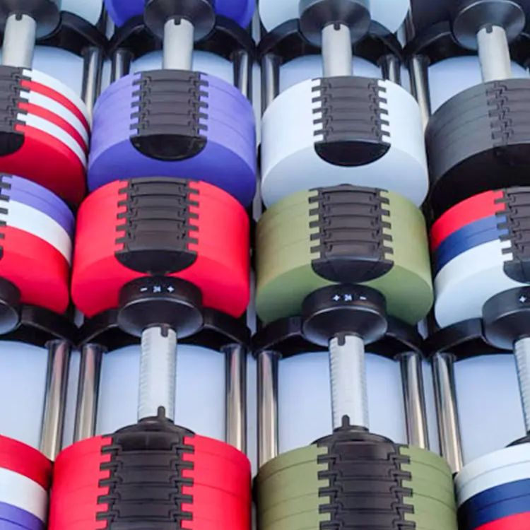 Multi-Color Adjustable Dumbbel - Adjustable Dumbbell Pair 40Kg 评论和价格