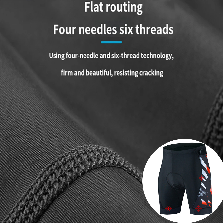 Three pocket Cycling Shorts Bi - Padded Cycling Shorts 5D Gel 评论和价格